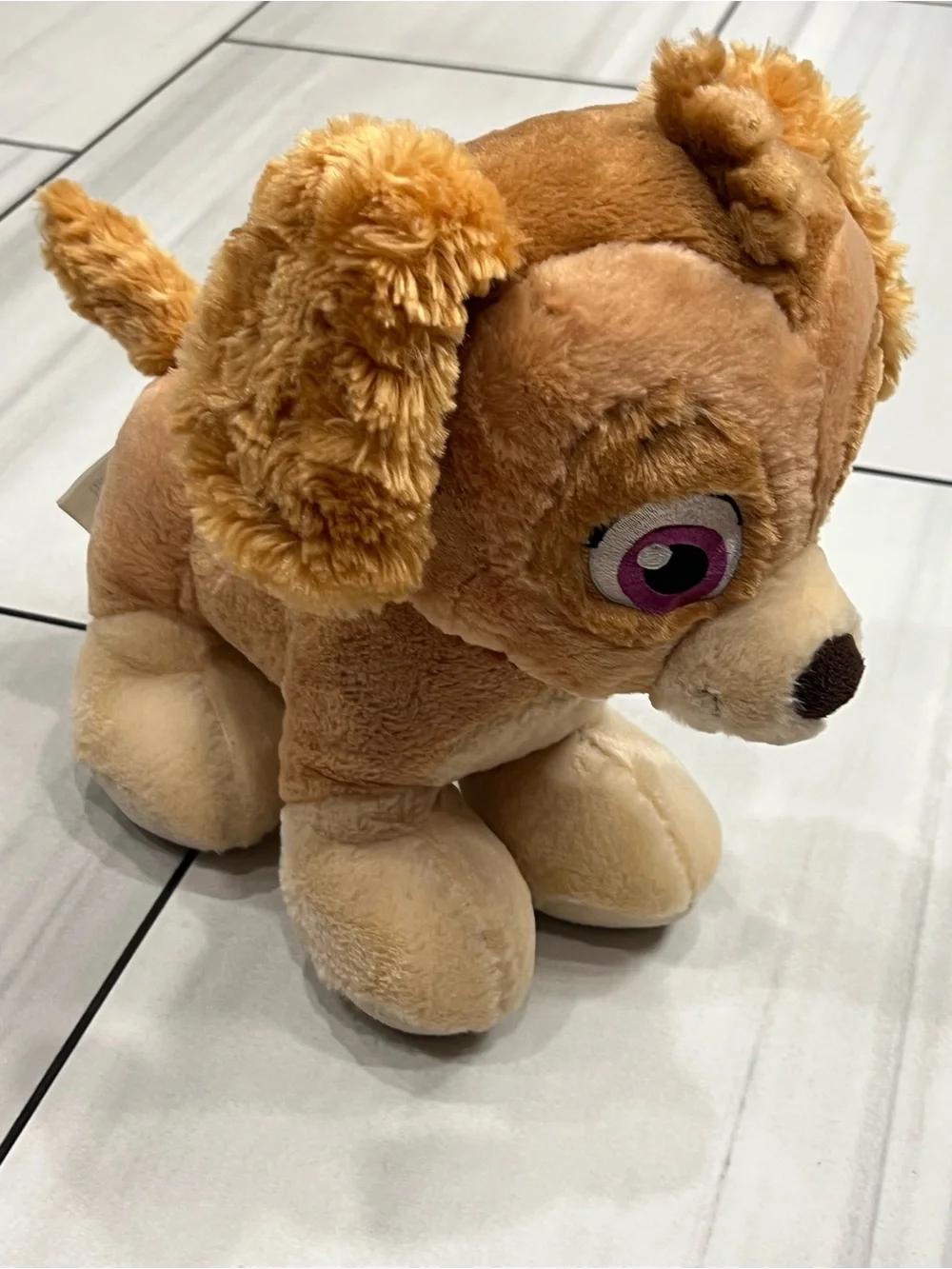 Build A Bear Paw Patrol Skye Plush With Pink Collar Nickelodeon Stuffed Animal